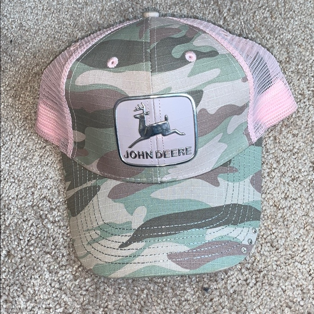 john deere camouflage hat.
